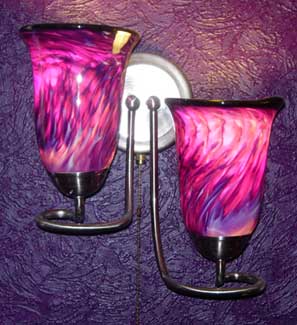 Purple Lamps